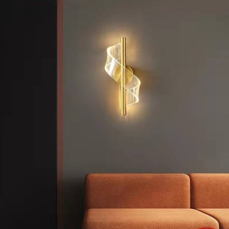 BrightAura – Justerbar LED Vegglampe for Innendørsbelysning
