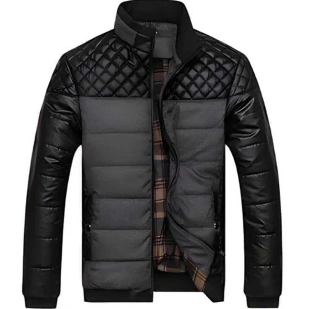 Ethan – Klassisk bomberjakke med heldekkende glidelås foran og sikre praktiske lommer