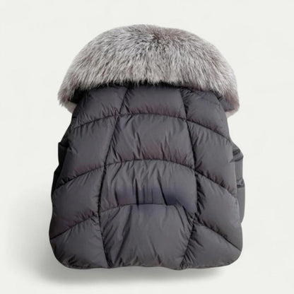 Sara – Langermet Quiltet Pufferjakke