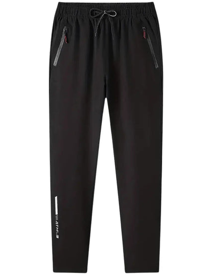 Ryan - Lett treningsbukse med glidelåslommer