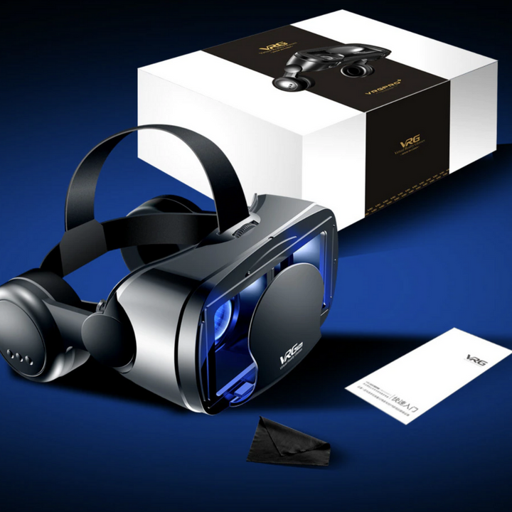 VRVision - Intelligente VR Briller med Innebygde Hodetelefoner