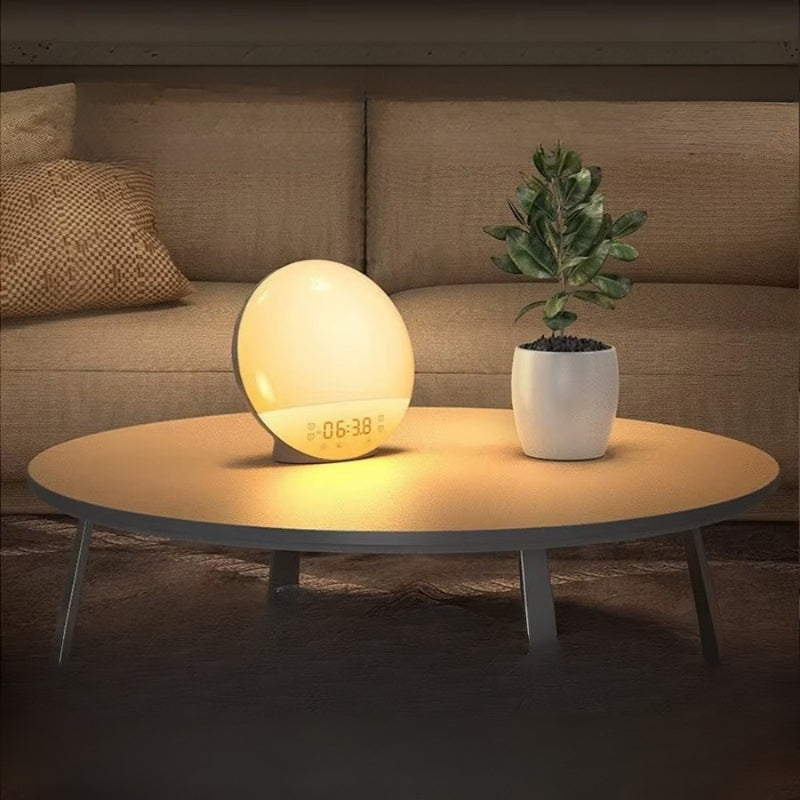 GlowClock – Vekkeklokke med solinspirasjon og FM-radio