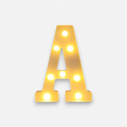 GlowLetter – Dekorativ LED-bokstavlampe med moderne design