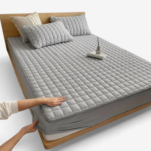 CozyRest – Madrassbeskytter med Quiltet Mønster