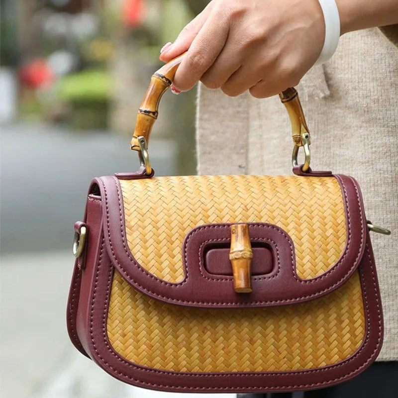 Eline – Håndveske med Håndtak og Avtagbar Skulderstropp