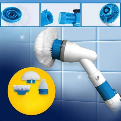 ScruboMax – Elektrisk skrubbebørste med roterende hoder og ergonomisk håndtak