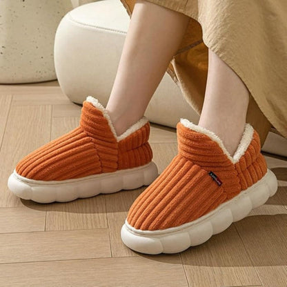 Eva – Tøfler med Rund Tå og Dra-På Design