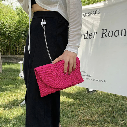 Aurielle – Clutchveske med Stor Lomme