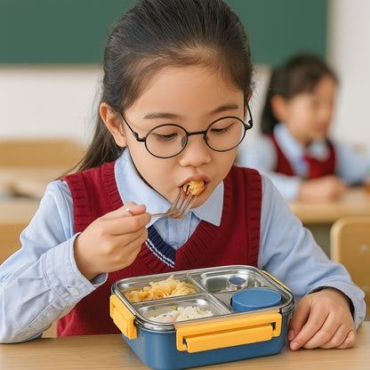 HeatVault – Isolert matbeholder med forseglet lokk og sylindrisk kropp