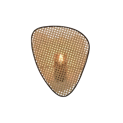 LuminaWeave - Håndlaget vegglampe for moderne eleganse og myk belysning