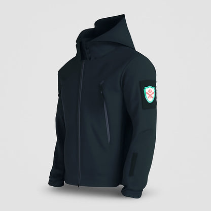 Thomas - Jakke med Hette Lange Ermer og Lommer