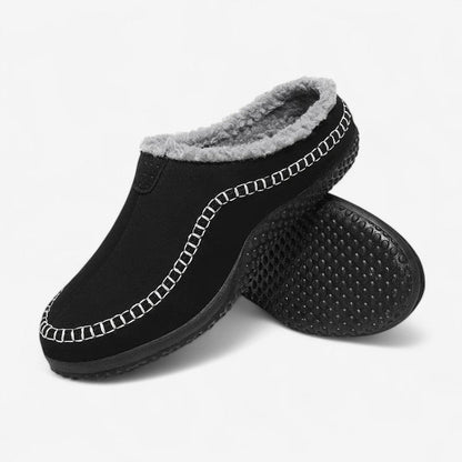 CozyStep – Tøfler i mokkasin-stil med enkel påføring for innendørs og utendørs bruk