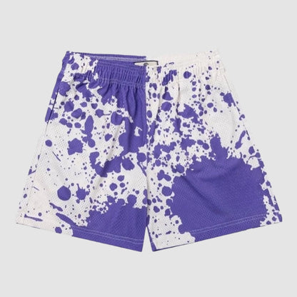 Simon - Sporty shorts med elastisk linning og snøring