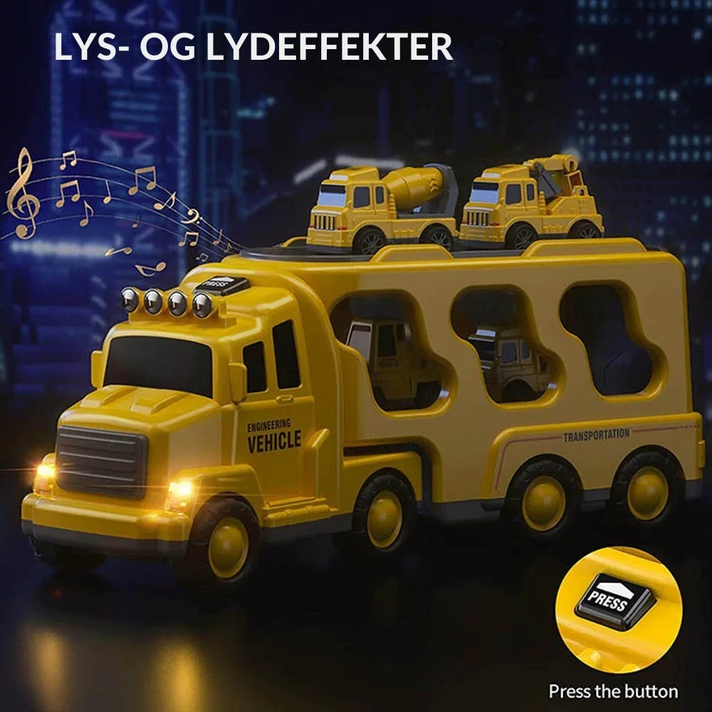 MagicDrive - Magic Car City Lastebil Med Lys Og Musikk