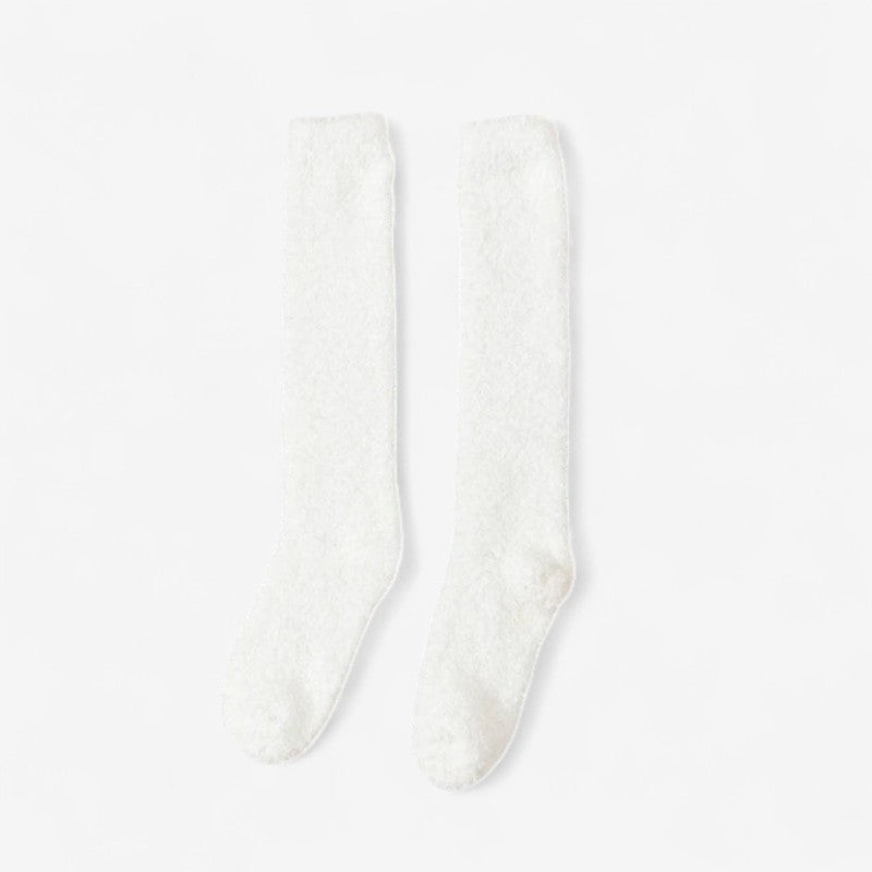 Liora – Lårlange Sokker med Elastisk Kante og Sømløs Tå