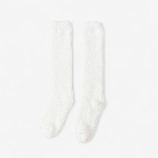 Liora – Lårlange Sokker med Elastisk Kante og Sømløs Tå