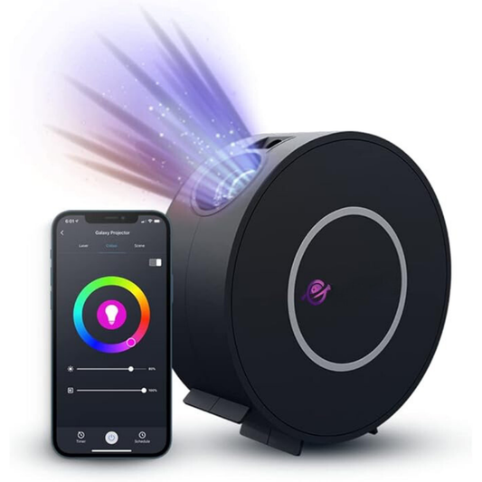 LumaSphere - 360° Projeksjonsstjerneprojektor med smart app-stemmekontroll