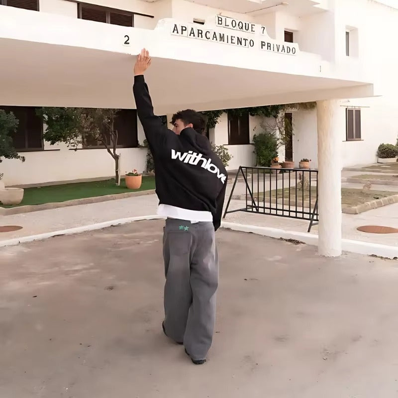 CozyWear – Oversized hettegenser med lange ermer