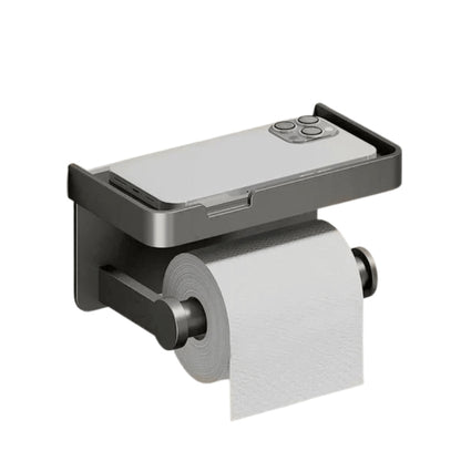 CleanHold – Toalettrullholder med innebygd oppbevaringshylle