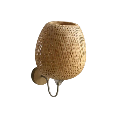 LatticeLumen - Håndlaget vegglampe for sofistikert romatmosfære