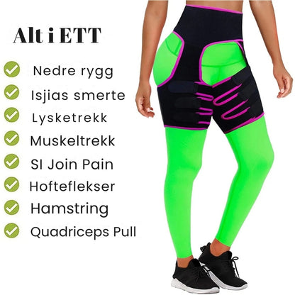 CurveLift - Lårformer og midjestøttebelte for aktiv ytelse