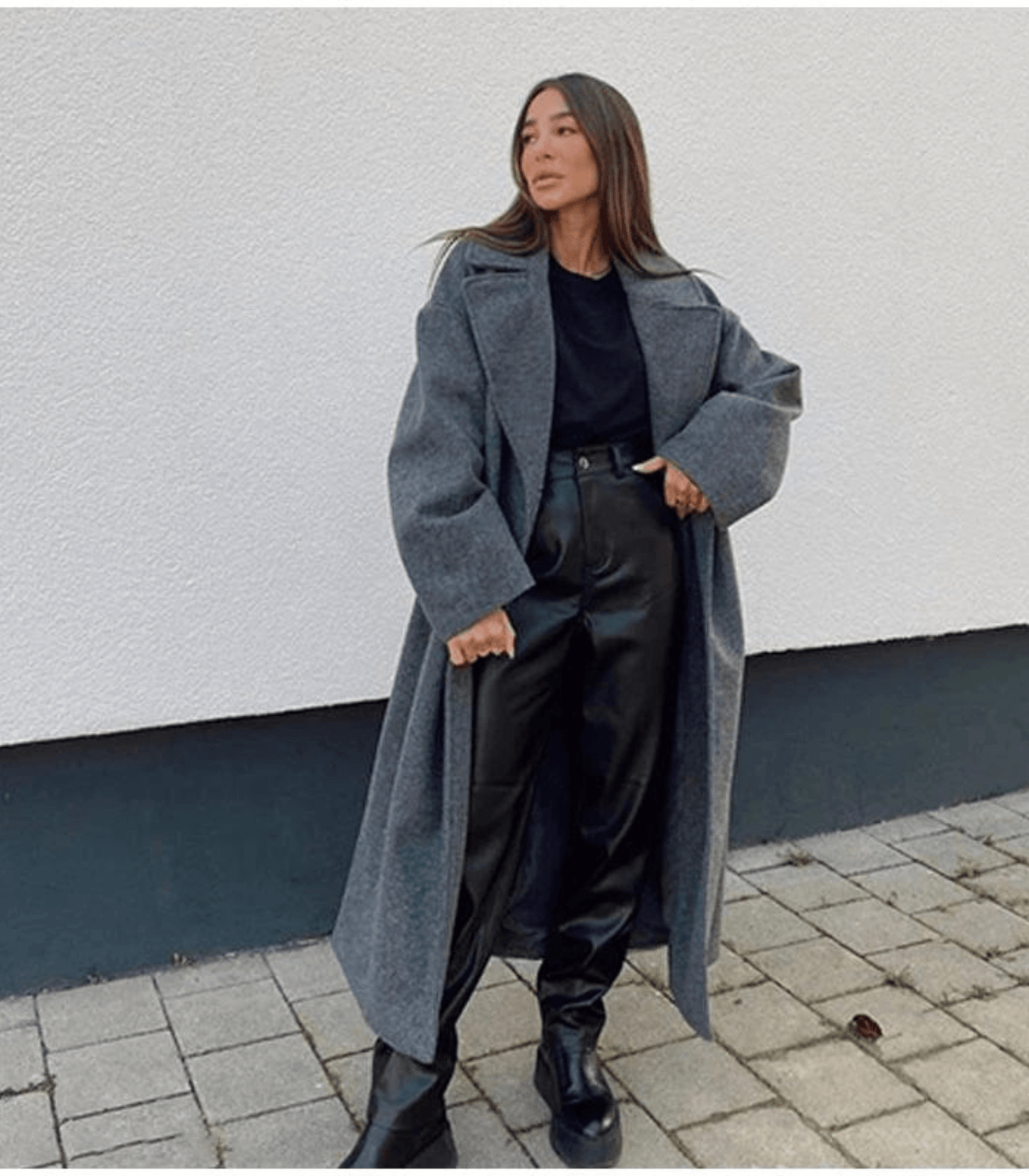 Rosie - Skreddersydd overfrakk med dobbeltradet design