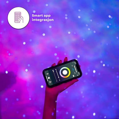 LumaSphere - 360° Projeksjonsstjerneprojektor med smart app-stemmekontroll