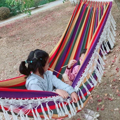 SunNest – Sammenleggbar hengekøyestol for innendørs og utendørs bruk