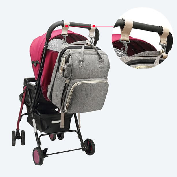 BabyNest - Multifunksjonell ryggsekk for foreldre med bleieskift