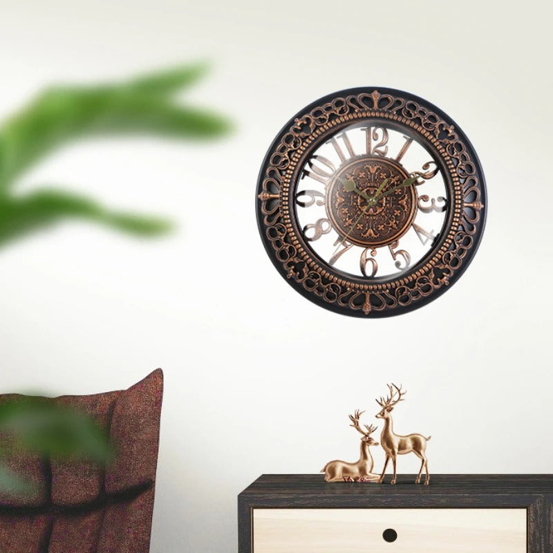 EternaCharm - Elegant vintage veggklokke for sofistikerte rom