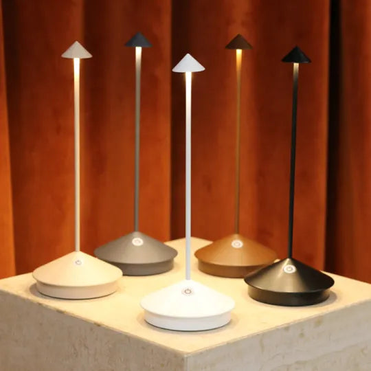 GlowSphere - Trådløst USB oppladbart LED-lys med berøringskontrolllysstyrke