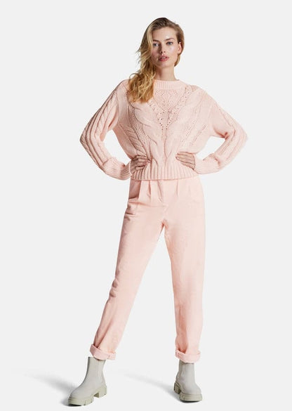 Sophia - Kordfløyelsbukser med høy midje og flatterende passform