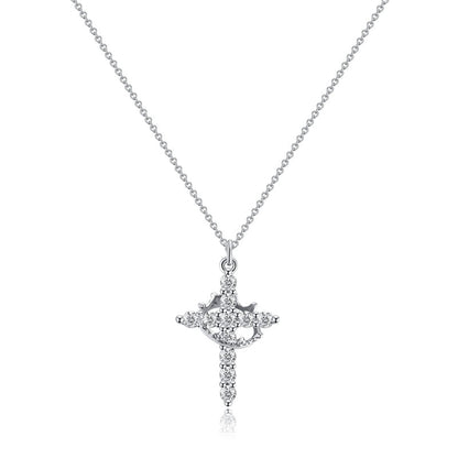 Bella - Anheng med krone og kors for tidløs eleganse