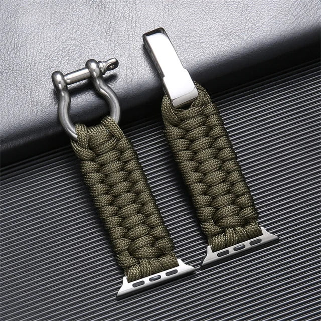 FlexiWrist - allsidig paracord-rem til Apple Watches