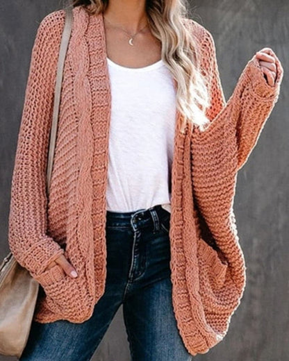 Juliette - Cardigan med åpen front og avslappet passform