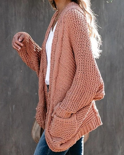 Juliette - Cardigan med åpen front og avslappet passform