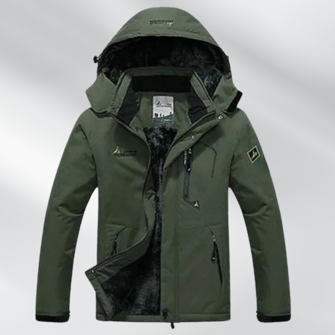 Maxwell - Parka med flere lommer med glidelås og vindtett beskyttelse