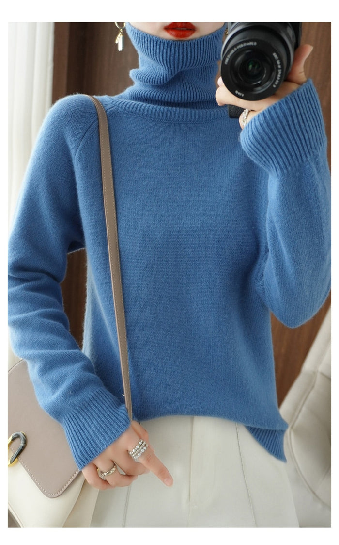 Lila - Chic Cashmere Strikkegenser
