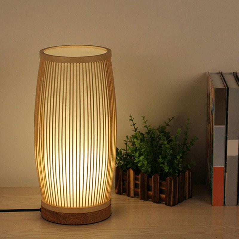 ZenGlow - koselig bordlampe i bambus for en avslappende atmosfære