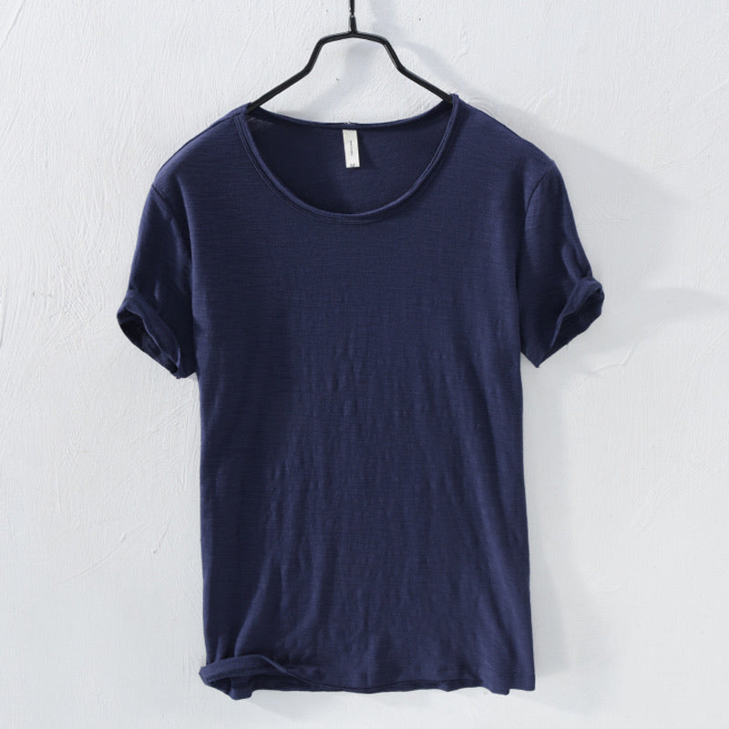 Elijah - Soft Touch T-Skjorte Med Rund Hals