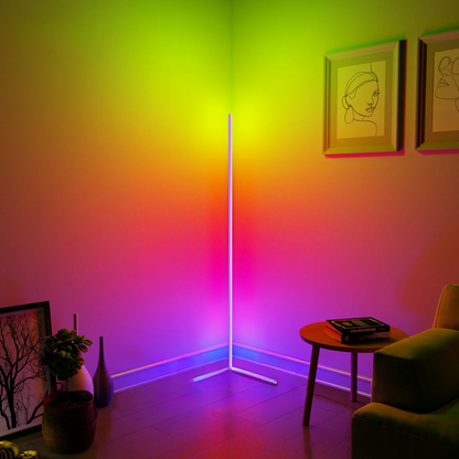 AmbianceGlow - Premium LED-gulvlampe med alternativer for millioner av farger