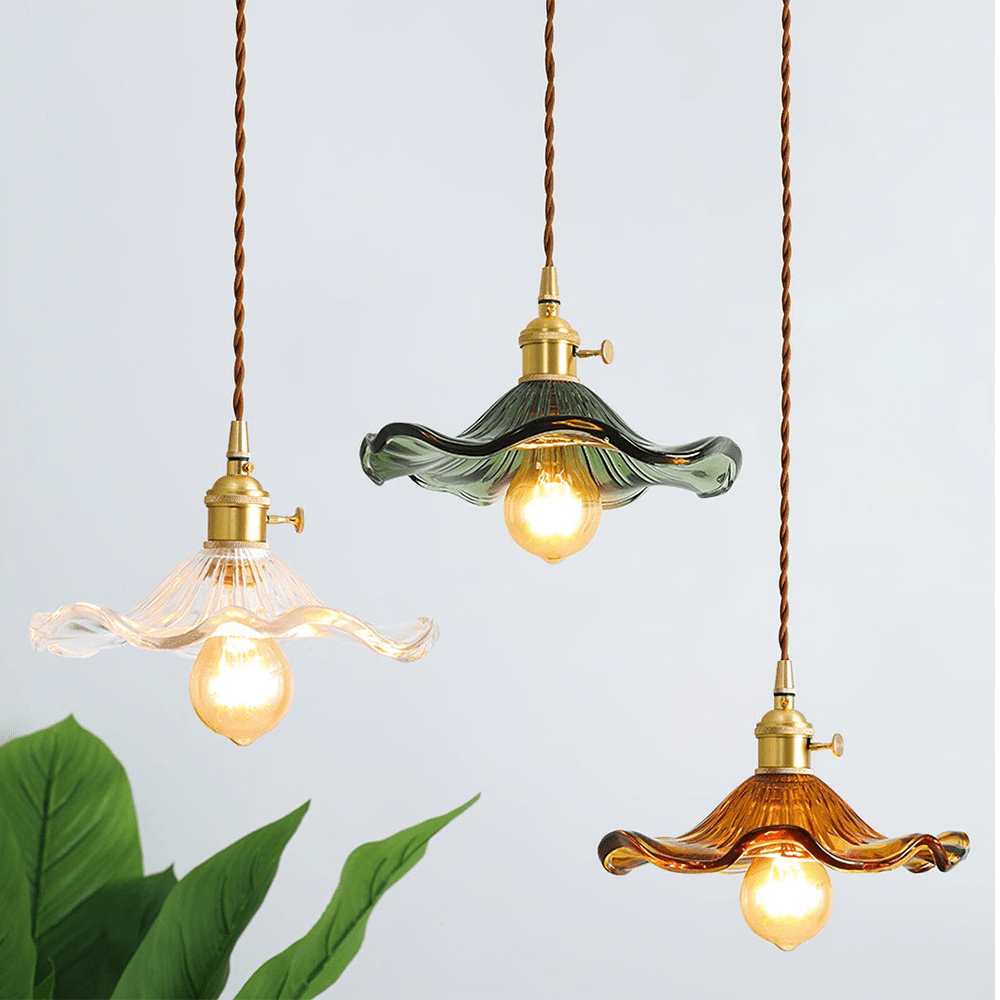 LumeGlow - Pendellampe med fantastisk blomsterdesign