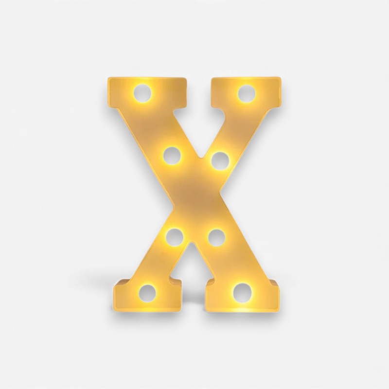 GlowLetter – Dekorativ LED-bokstavlampe med moderne design