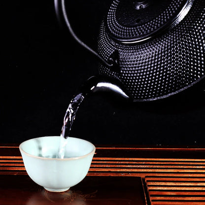 KotoCraft - Japansk Stil Svart Jernkanne med Håndtak