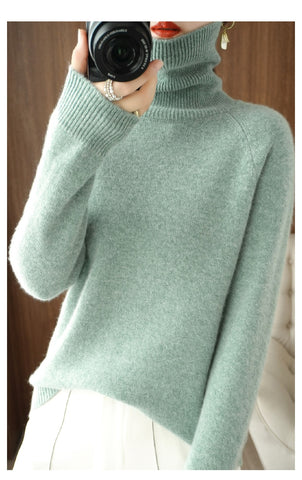 Lila - Chic Cashmere Strikkegenser