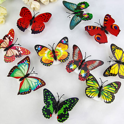 LumiWings – Fortryllende 3D Sommerfuglnattlys med Dekorativ Effekt