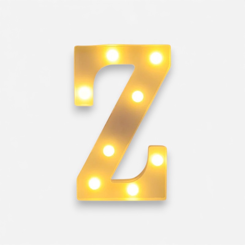GlowLetter – Dekorativ LED-bokstavlampe med moderne design