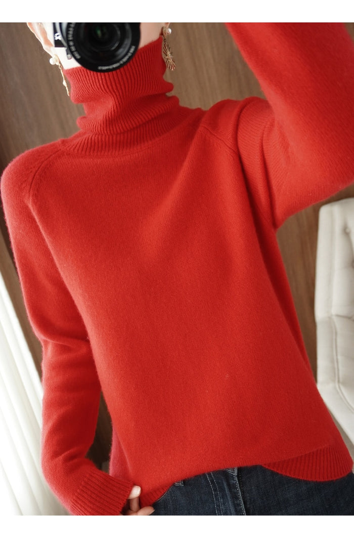 Lila - Chic Cashmere Strikkegenser