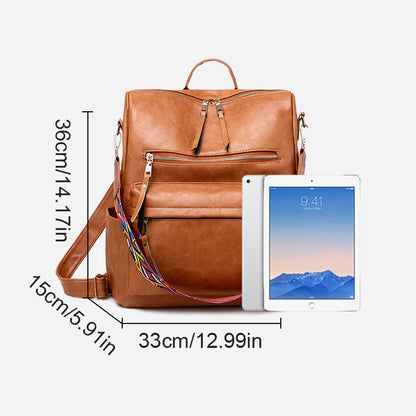 NovaLuxe – Sikker Glidelåslukking Ryggsekk med Dobbel Skulderstropp