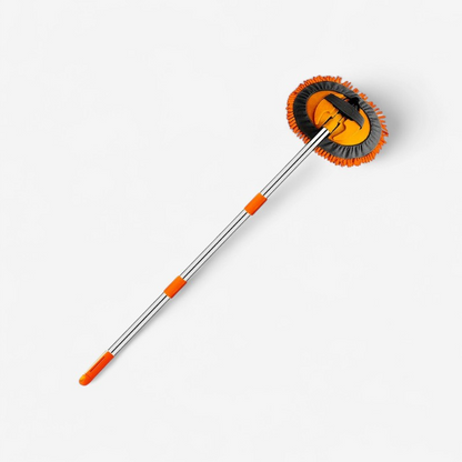 GlideWash – Bilvaskebørste med Avtakbart Mophode